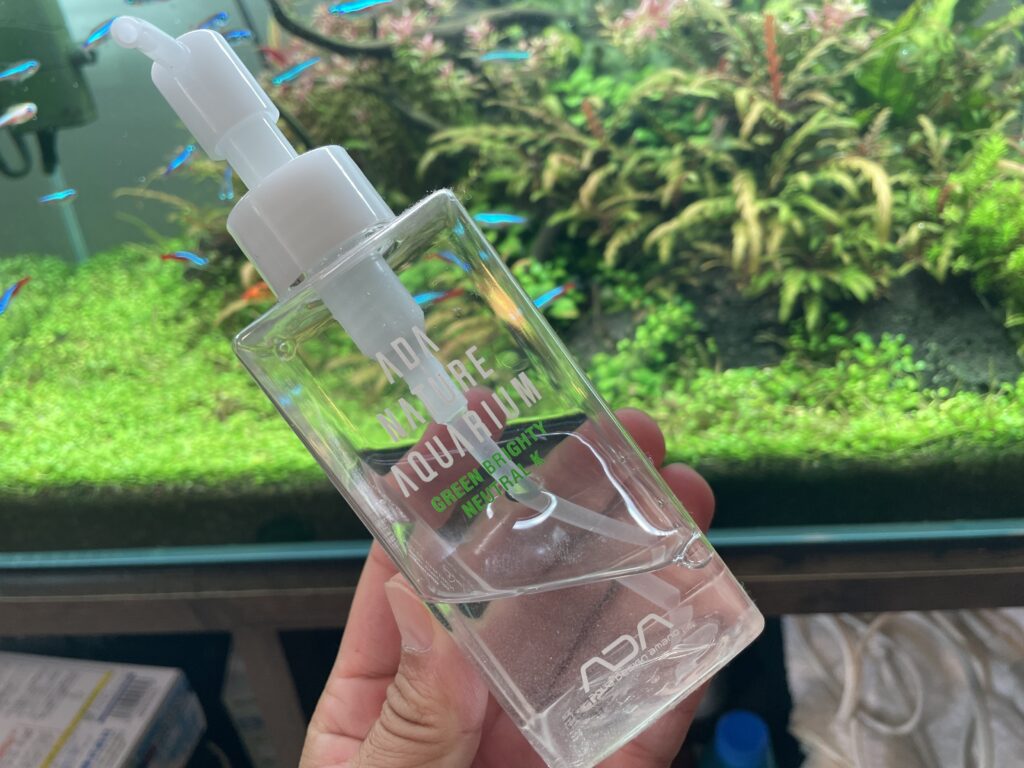 自作カリウム水溶液